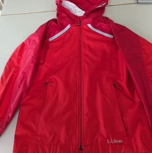 LL Bean child's rain jacket